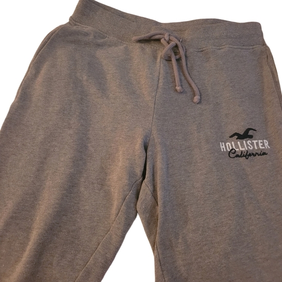 Hollister Grey High-rise Jogger Pants S - Picture 2 of 3